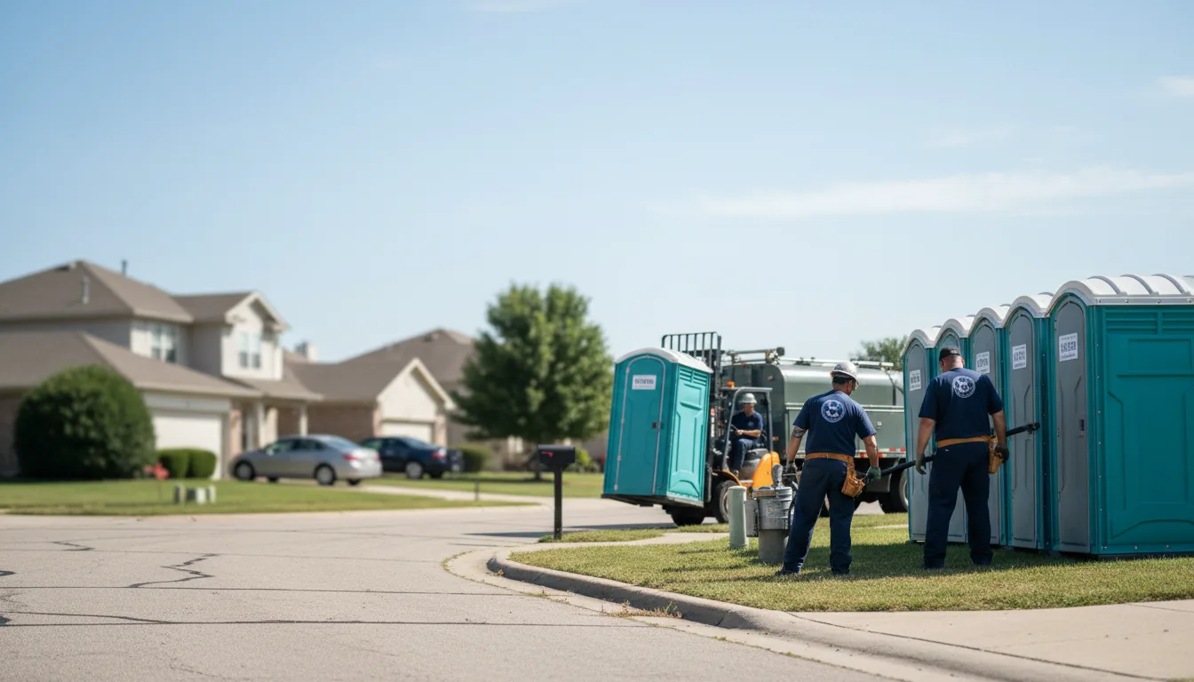 Porta Potty Rental in North Richland Hills, TX near me